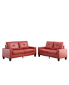 ACME FURNITURE PLATINUM II SOFA AND LOVESEAT