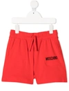 MOSCHINO LOGO-PRINT SHORTS