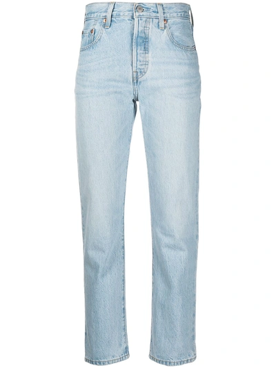 Levi's Women's Classic Straight-leg Jeans In Long Length In Blue