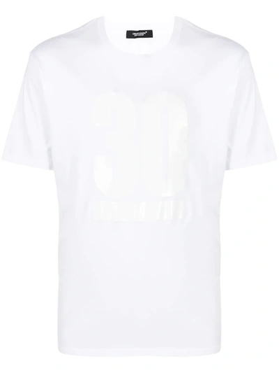 Undercover Tape Print T-shirt In White