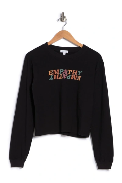 Abound Graphic Long Sleeve T-shirt In Black Empathy