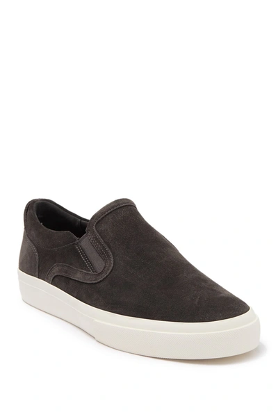 Vince Men\'s Slip-On Loafer sneakers in Suede Graphite Gray with White Sole Vince Desmond Slip-On Shoe (Men) | Nordstromrack main image 2