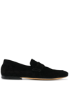 OFFICINE CREATIVE SUEDE PENNY LOAFERS