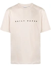 DAILY PAPER EMBROIDERED LOGO COTTON T-SHIRT