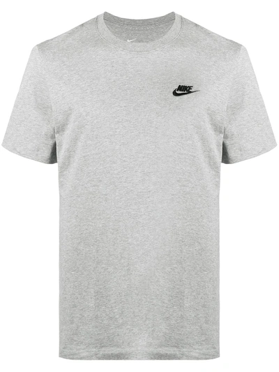 Nike Sportswear Club Small Logo T-shirt In Slate Grey
