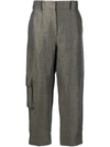 ELEVENTY FLAP POCKET TAPERED TROUSERS