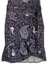 ISABEL MARANT ÉTOILE LILIKO PAISLEY-PRINT MINI SKIRT