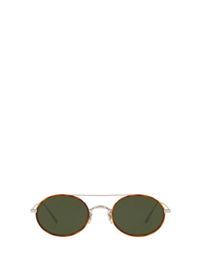 Oliver Peoples Ov1248st Amber Tortoise / Silver Sunglasses