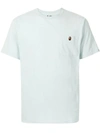 A BATHING APE HEAD ONE POINT POCKET T-SHIRT