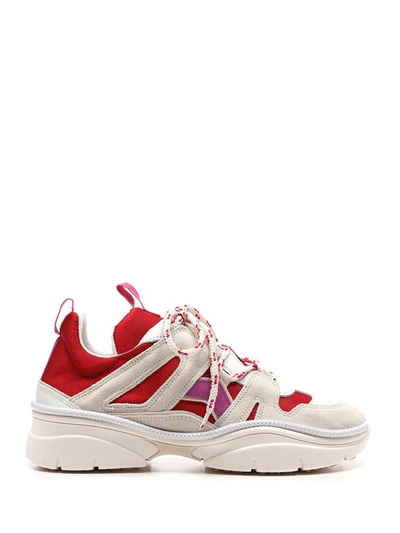 Isabel Marant Kindsay Low-top Sneakers In Red