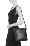 Tumi Miranda Leather Crossbody In Black