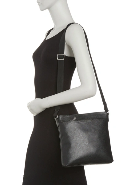 Tumi Miranda Leather Crossbody In Black