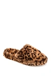 Journee Collection Cozey Faux Fur Slipper In Leopard