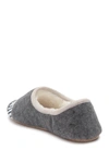 Joules Faux Fur Lined Slipper In Greydog