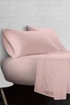 Ella Jayne Rose Super Soft Triple Brushed Microfiber 3-piece Twin Sheet Set In Rose
