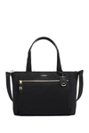 Tumi Voyageur Mauren Nylon Tote In Black