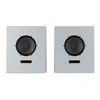 Ojas Ssense Exclusive Grey Utility Wood Bookshelf Speakers In Utility Gra