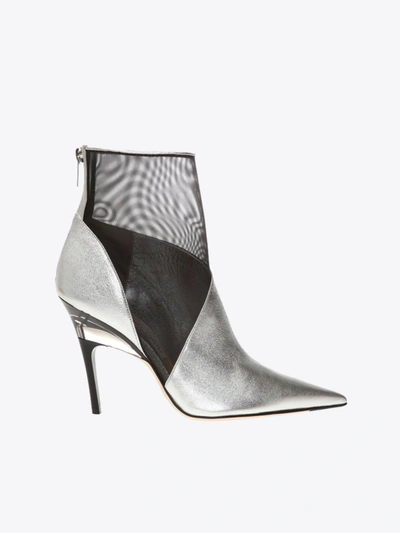 Jimmy Choo Ankle Boots In Silver