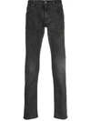 DOLCE & GABBANA FADED SLIM-FIT JEANS