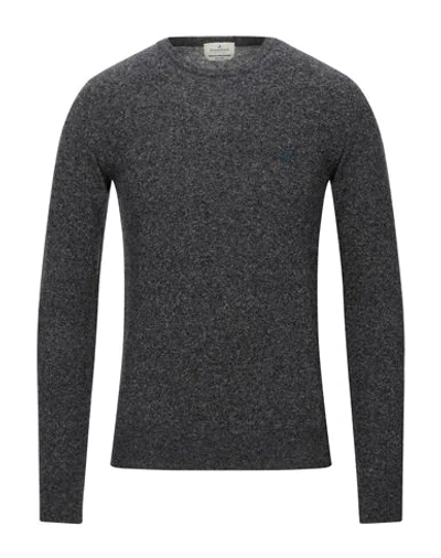 Brooksfield Sweaters In Steel Grey