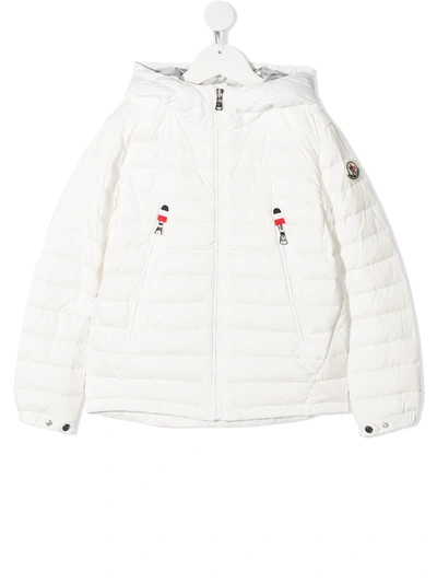 MONCLER HOODED QUILTED JACKET