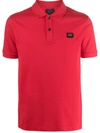 Paul & Shark Polo Shirts In Red