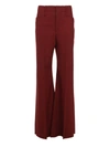 CHLOÉ STRETCH WOOL PALAZZO TROUSERS