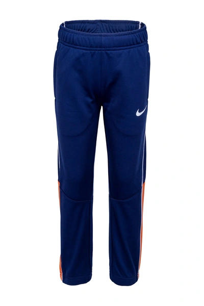 Nike Kids'  Tricot Color Blocked Jogger Pants (little Boys) In U90midnigh