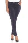 Slink Jeans Slink Sueded Skinny Jeans In Deepwater