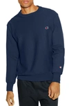 Champion Reverse Weave® Crew Sweatshirt In Navy