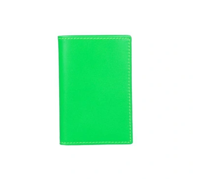 Comme Des Garçons Wallet New Super Fluo Wallet In Green