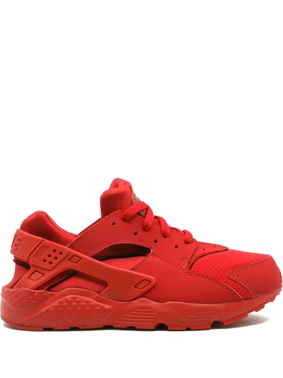 Nike Huarache Run Sneakers In Red