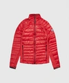 Canada Goose Quilted Shell Down-filled Jacket In Red