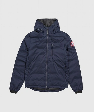 Canada Goose Brenton Down-filled Nylon Coat In Navy