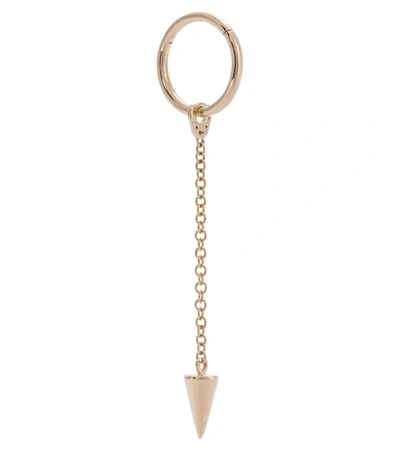 Maria Tash Spike Pendulum 14kt Gold Single Earring