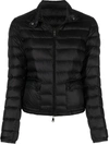 Moncler Lans Quilted Shell Down Jacket In Black