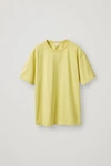 Cos Relaxed-fit T-shirt In Yellow