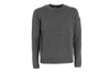 Paul & Shark Logo-patch Crew-neck Jumper In Grey