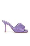 Bottega Veneta Purple ‘the Rubber Lido' Heeled Sandals