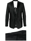 Dsquared2 Suit With Chest Pocket And Notched Lapels In Black