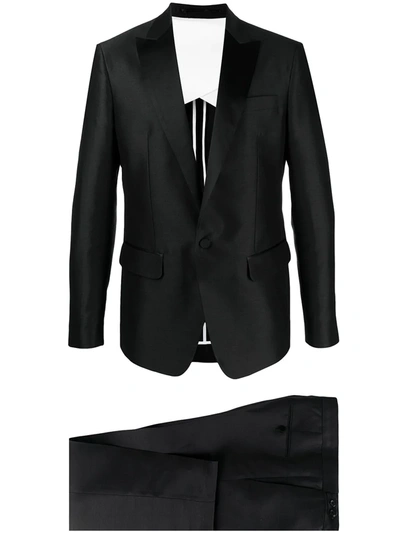 Dsquared2 Single-breasted Dinner Suit In Black