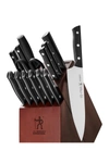 Henckels Cutlery Henckels International Dynamic 15-piece Knife Block Set In Stainless Steel