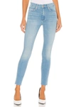 Mother The Looker High Waist Ankle Skinny Jeans In Hold My Hand