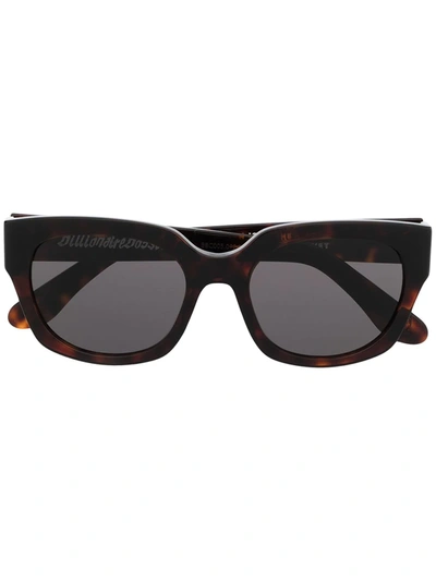 Billionaire Boys Club Tortoiseshell Cat-eye Sunglasses In Schwarz
