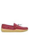 Tod's Loafers In Red