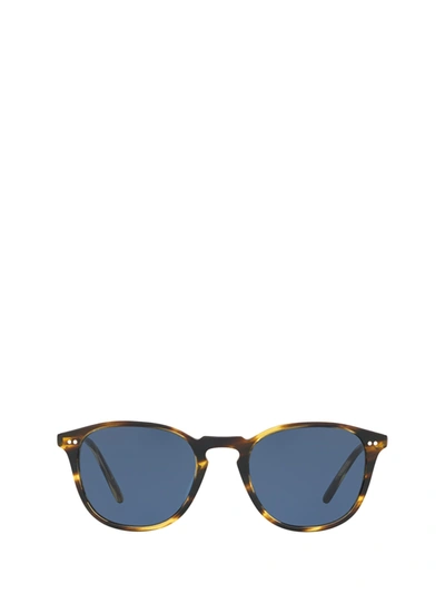 Oliver Peoples Forman L.a. 51mm Polarized Round Sunglasses In Coco