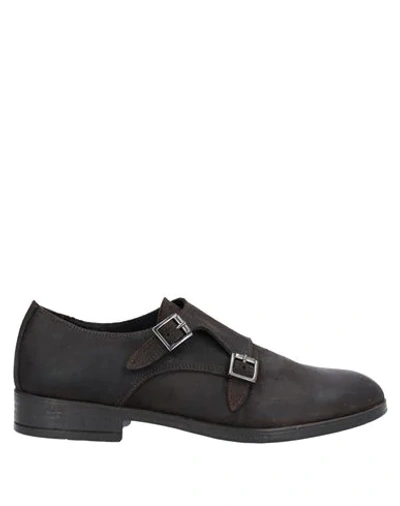 Daniele Alessandrini Homme Loafers In Dark Brown