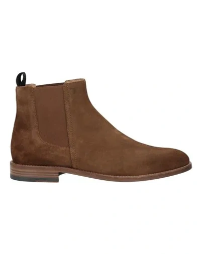 Tod's Ankle Boots In Brown