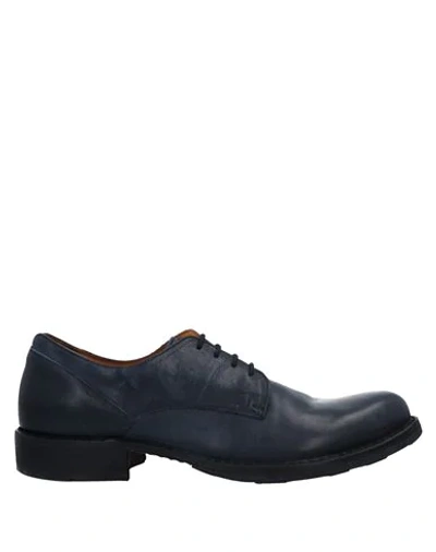 Fiorentini + Baker Lace-up Shoes In Slate Blue