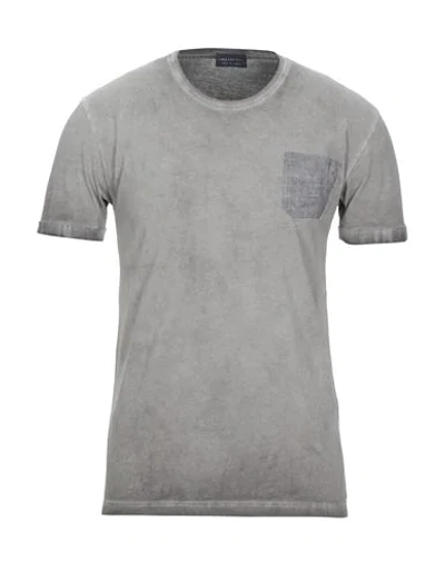 Luca Bertelli T-shirts In Grey